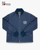 10oz Nep Denim Windbreaker - Indigo (IHJ-146-IND) Tag Large