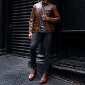 Roadster Jacket | Bourbon