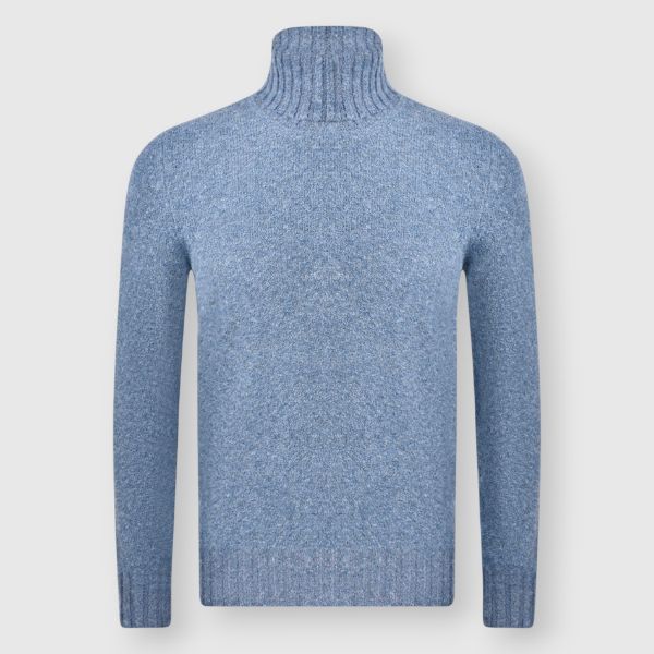 Boucle' turtleneck