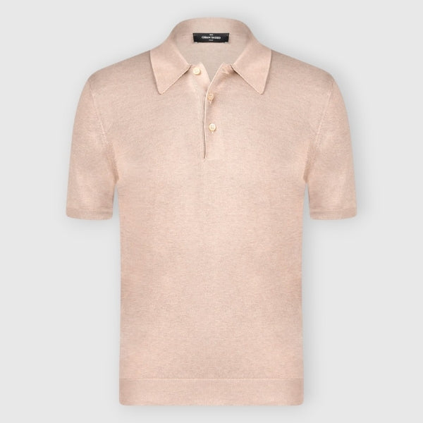 Silk Knit Polo