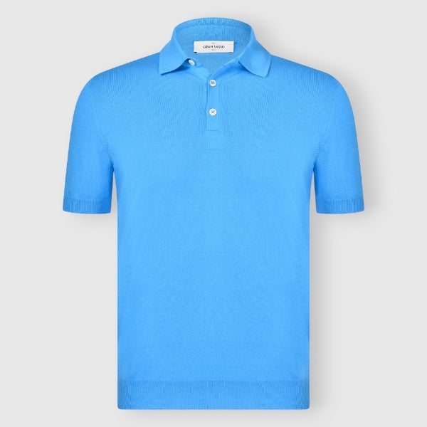 Knitted polo fresh cotton