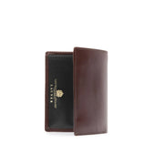 Four card holder with purse – Cuban Brown / Ebony Black