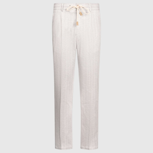 Pinstriped Patterned Trousers
