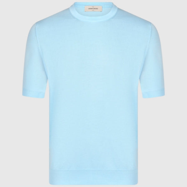 Organic cotton knit t-shirt