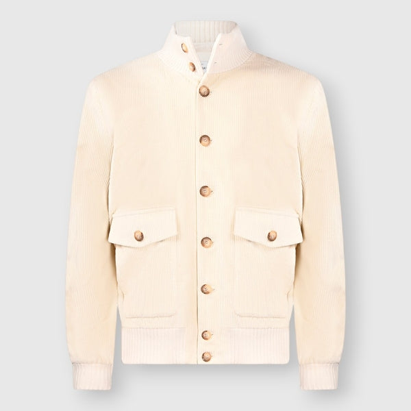 Corduroy bomber jacket