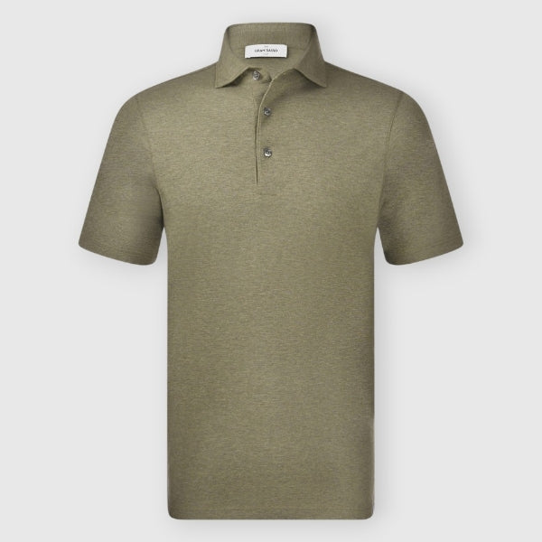 Light piquet cotton polo