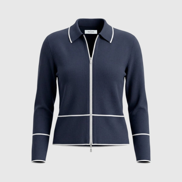 FULL MILANO STITCH ZIP KNIT SHIRT