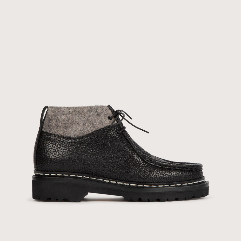 Lierre Fe Buffalo Velours Feutre Noir Roccia
