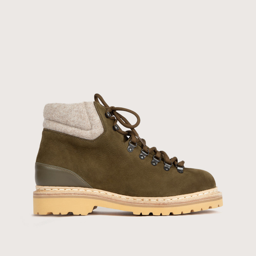 Vanoise Nubuck Kaki Roccia