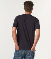 207 Loopwheeled Classic Fit Midweight Short Sleeve Henley
