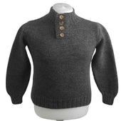 208 Granton Buttoned Sweater 100 Pure New Wool