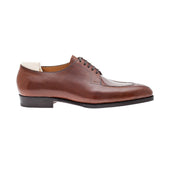 Five Eyelet Split Toe Derby In Mid Russian Calf