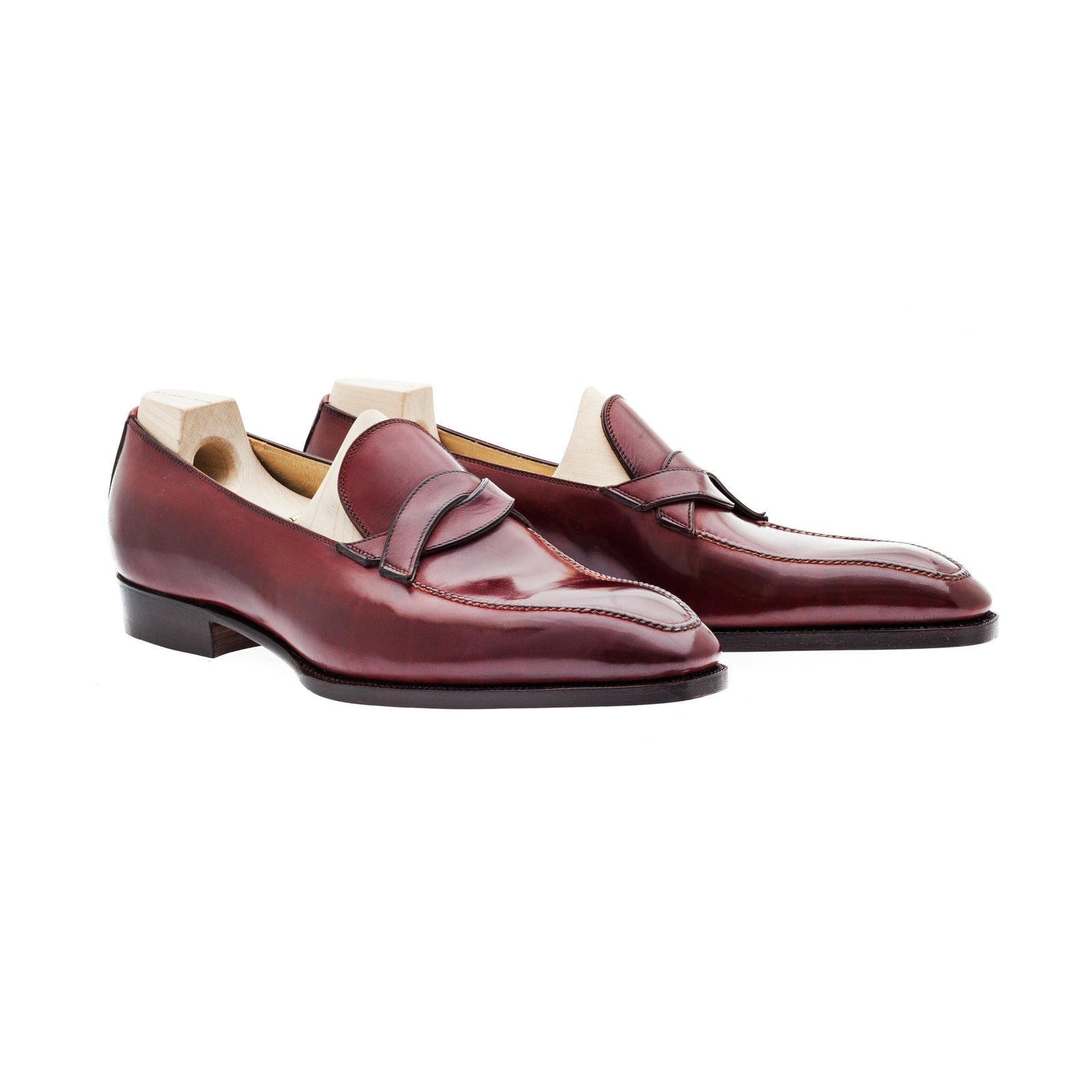 Entwinded Loafer In Crust Calf Leather