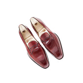 Entwinded Loafer In Crust Calf Leather