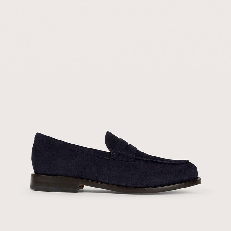Aloe Hydrovelours Navy Cuir