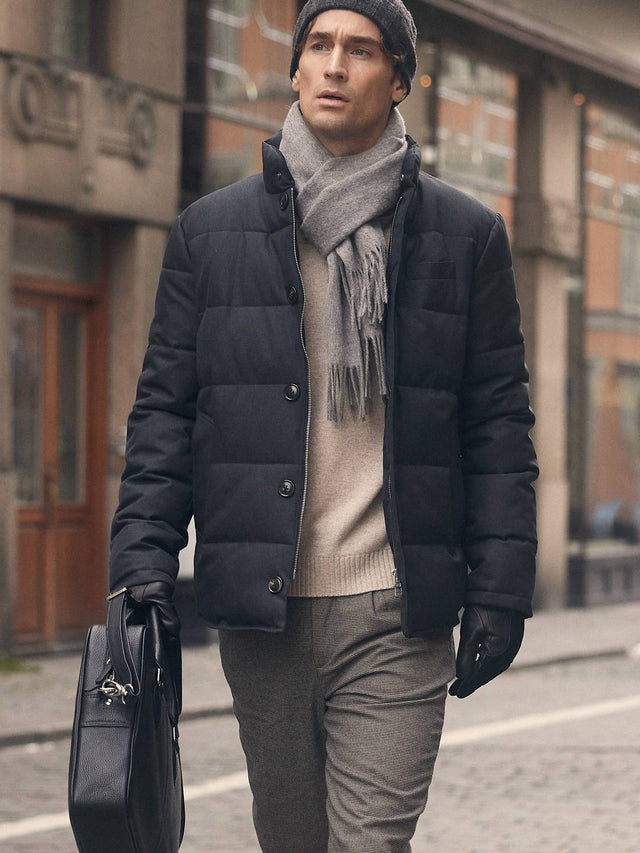 Grey Padded Jacket