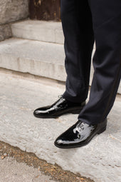 Wholecut Oxford Plain Toe Patent