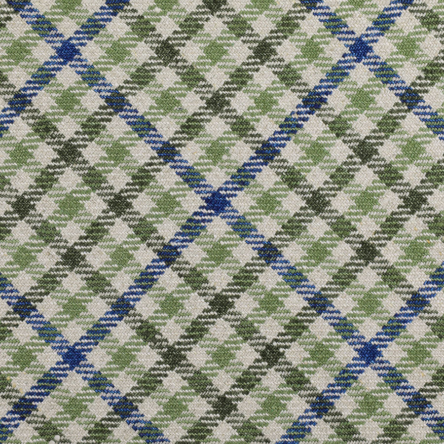 Maison Hellard Linen Bespoke Tie Gun Club Check