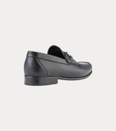 Berto Moccasin In Black Leather