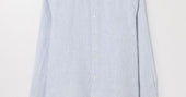 Blue Stripe Linen Shirt | Organic Linen Button Down | Asket