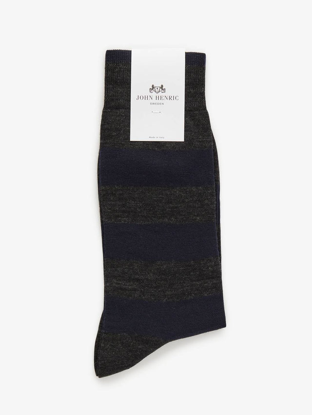 Blue & Grey Socks