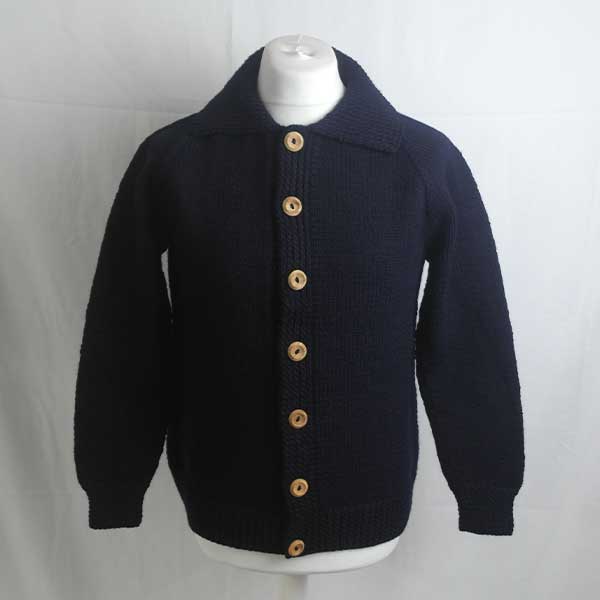 211 Falloch Lumber Cardigan - 100% Aran - Inverallan