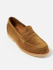 Sanders For Universal Works Suede Edwin Loafer