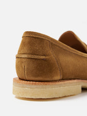 Sanders For Universal Works Suede Edwin Loafer