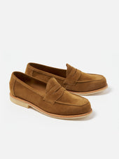 Sanders For Universal Works Suede Edwin Loafer