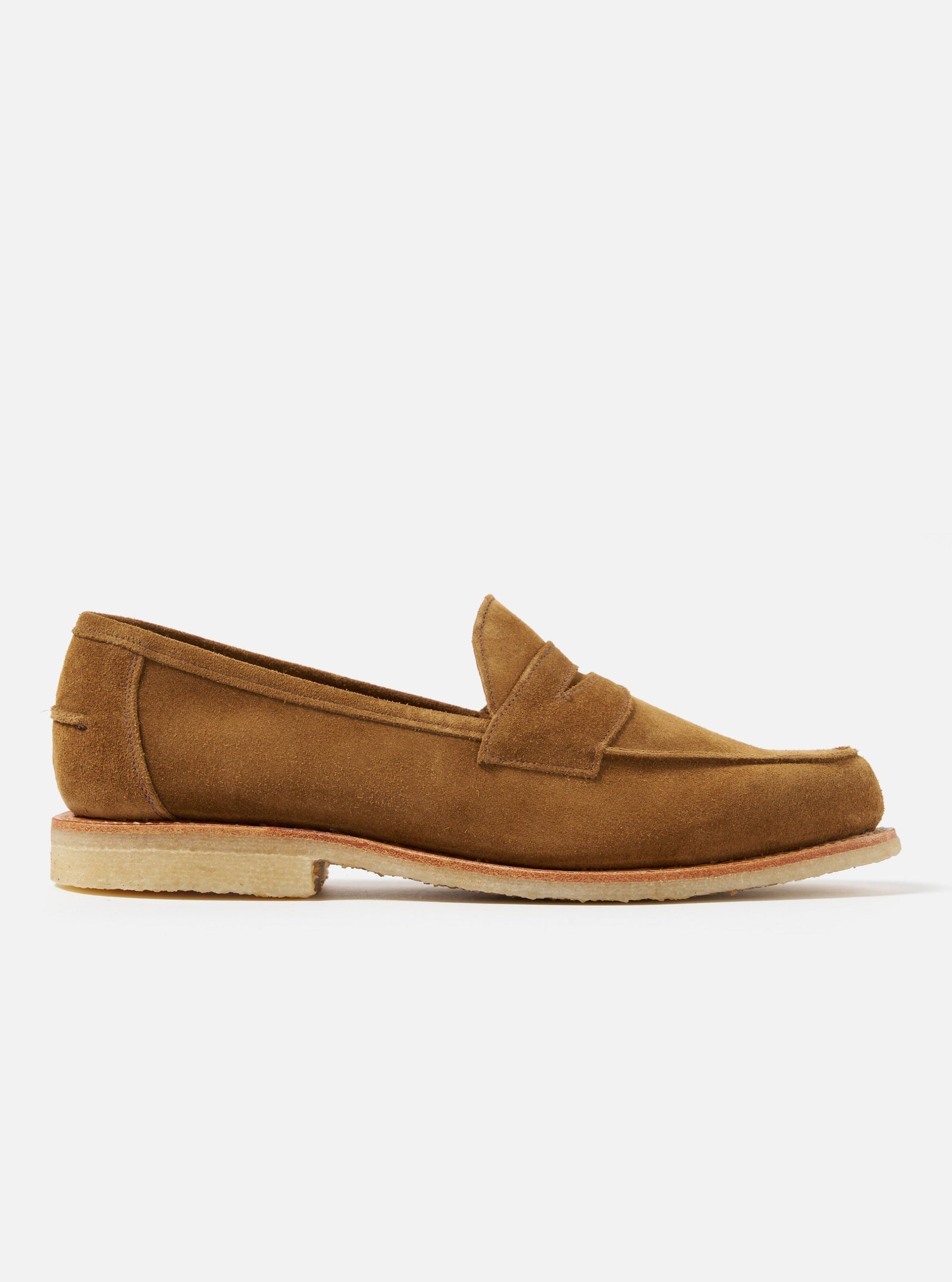 Sanders For Universal Works Suede Edwin Loafer