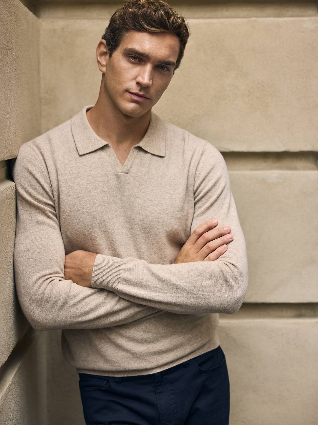 Wool Cashmere Polo