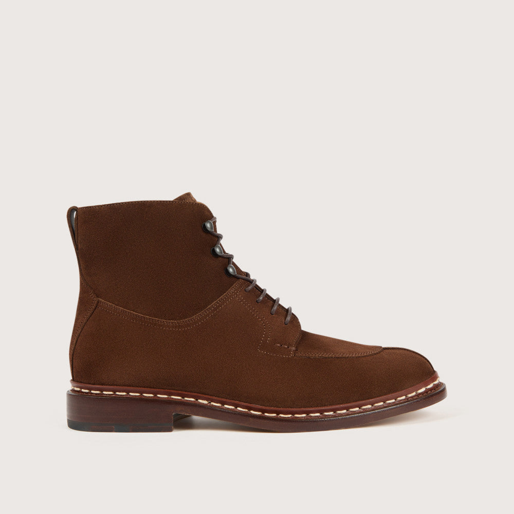 Ginkgo Hydrovelours Cacao Cuir