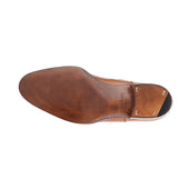 Chelsea Boots Elastic Sided In Light Brown Crust Calf Leather