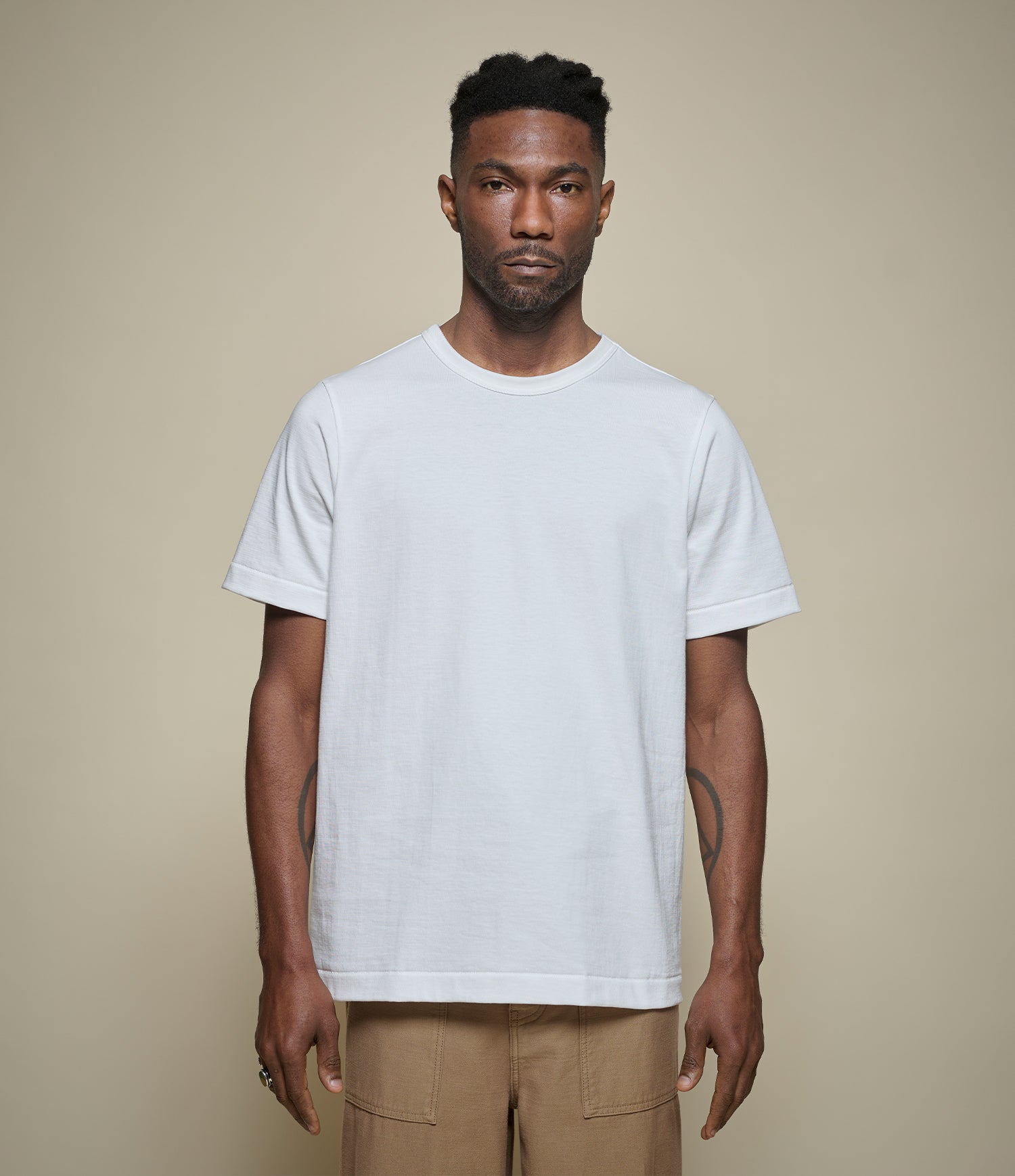 214 Loopwheeled Relaxed Fit Midweight T Shirt