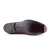 Tassel Loafer With Hand Stitched Apron In Mid Russian Calf