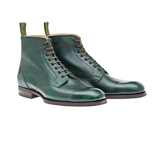 Derby ankle-boot, plain tip