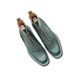 Derby Ankle Boot Plain Tip