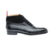 Long Wing Full Brogue Oxford Boots Slightly Shorter Shaft