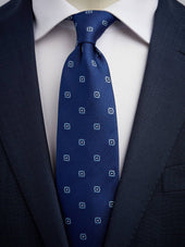 Blue & Light Blue Tie Structure