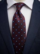 Red & Blue Tie Floral