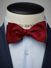 Burgundy Bow Tie