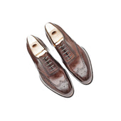 Long Will Full Brogue Oxford In Milkchocolate