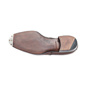 Long Wing Tip Oxford With Topline Brogueing