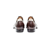 Long Wing Tip Oxford With Topline Brogueing