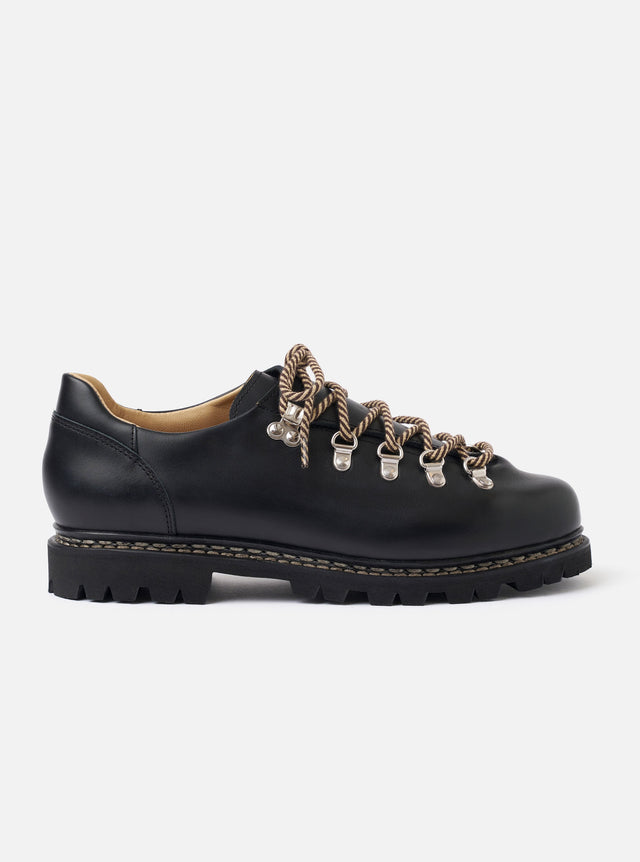 Paraboot Black Leather Clusaz Jannu