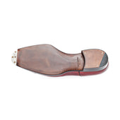 Straight Toe Cap Oxford With Fine Double Stitching