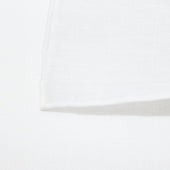 Irish Linen Pocket Square Handrolled