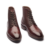 Fulbert X Cap Toe Boot Chestnut Elephant Print Brown Stitchdown Construction Contemporary Classics