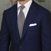 Irish Linen Pocket Square Handrolled