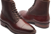 Fulbert X Cap Toe Boot Chestnut Elephant Print Brown Stitchdown Construction Contemporary Classics